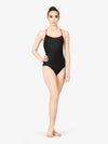 M2 Girls Strappy Back Black Leotard