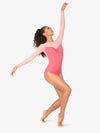 M2 Womens Long Sleeve Coral Leotard