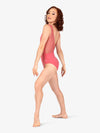 M2 Womens Cross Back Coral Tank Leotard