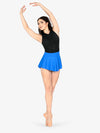 M2 Womens Short High-Low Blue Skirt