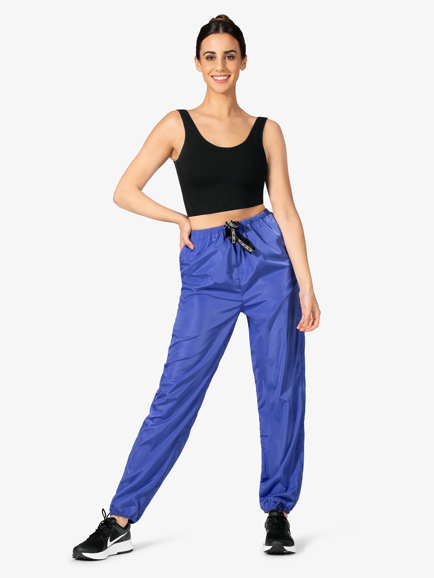 Adult blue warm-up pants