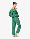 Adult green warm-up pants