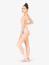 Women's pink halter leotard