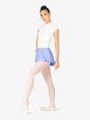 Girls High Low Periwinkle Pull-On Skirt