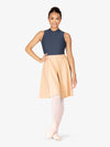 Women's Pull-On Gold Rehearsal Skirt