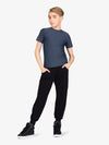 Boys' Short Sleeve Grey Dance Tee 