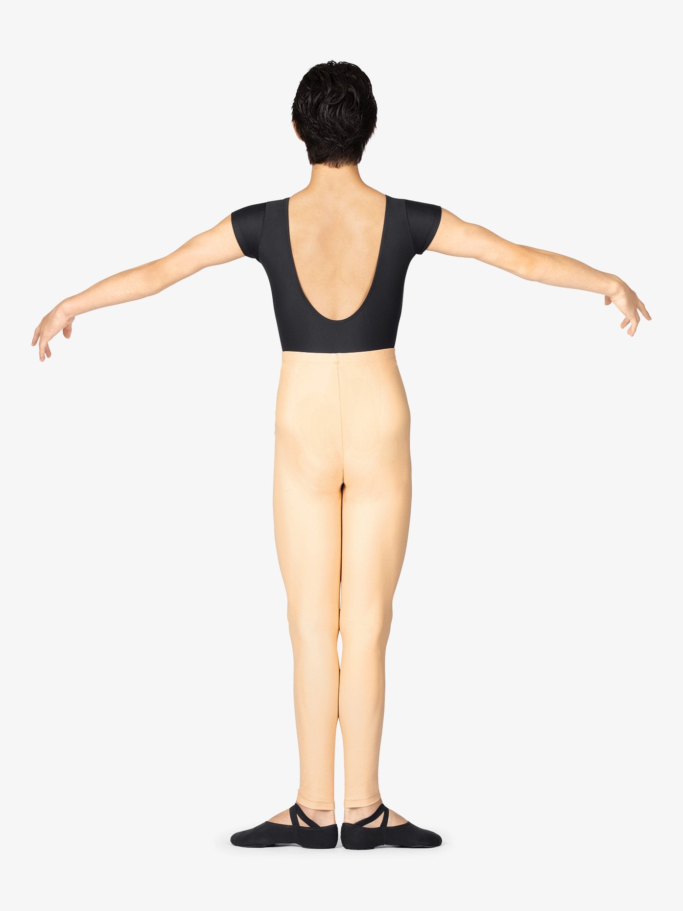 Boys' Beige Ballet Leggings