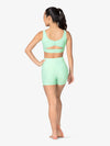 Women’s pinched back mint green bra top