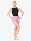 Womens' 3/4-length warm-up pink pants