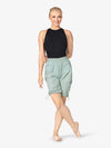 Womens' 3/4-length warm-up mint pants