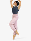 Womens pink warm up pants