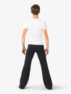 Mens "Ivan" Boot Cut Dance Pant in Black