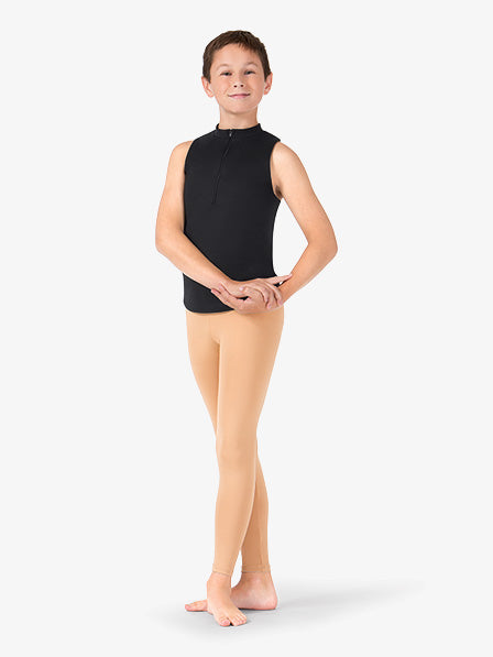 Mens 'Gregor' High Waist Dance Legging in Tan