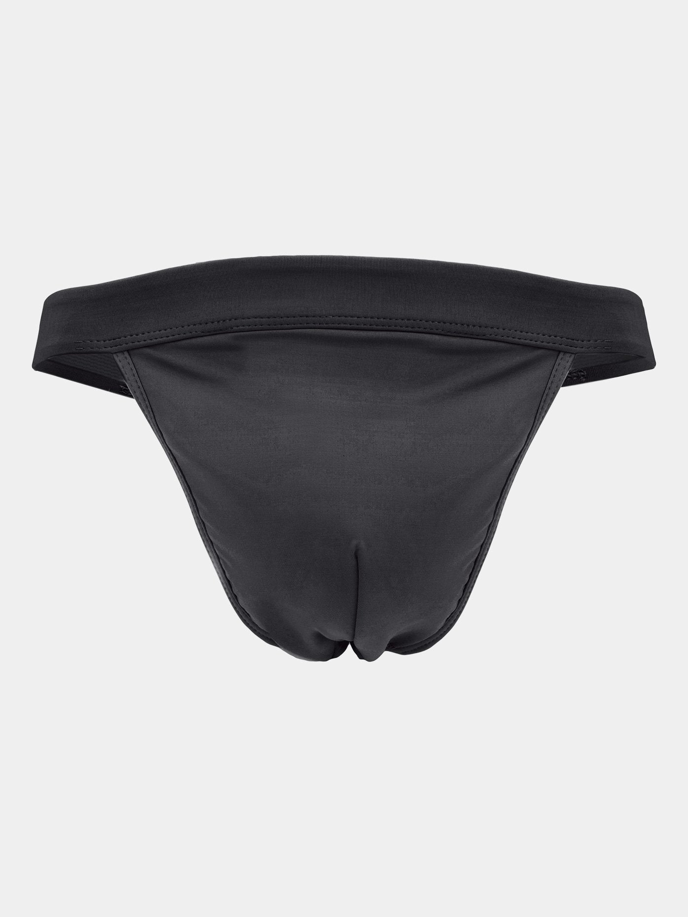 Mens 'Kamil' Thong Black Dance Belt: Supportive and comfortable dance belt designed for men