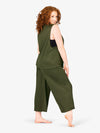 Women's green oversized butter-soft lounge tank top 