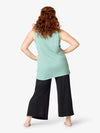 Women's mint oversized butter-soft lounge tank top 