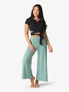 Womens Wide Leg Butter-Soft Lounge Pants in Mint