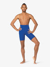 Men's high-rise bamboo blue shorts