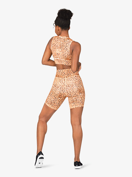 Women's wildcat bamboo seamless front shorts 