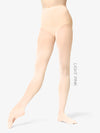 Womens' premium convertible dance tights in light pink