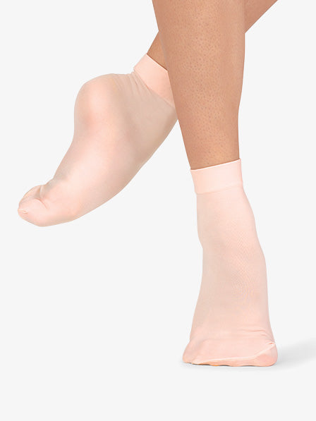 Women's ballet pink 'Tight Sock' for pointe