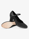 Womens’ 2" leather black character shoe