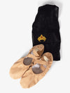 Adult True Bare multi-stretch canvas ballet slipper with flexible and supportive design