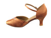 Tan Satin Dance heels