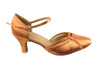 Tan Satin Dance heels