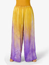 Multicolor adult unisex plus size hand-painted worship palazzo pants