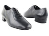 Mens Ballroom CD1417 Black Leather - AZ Dance Store